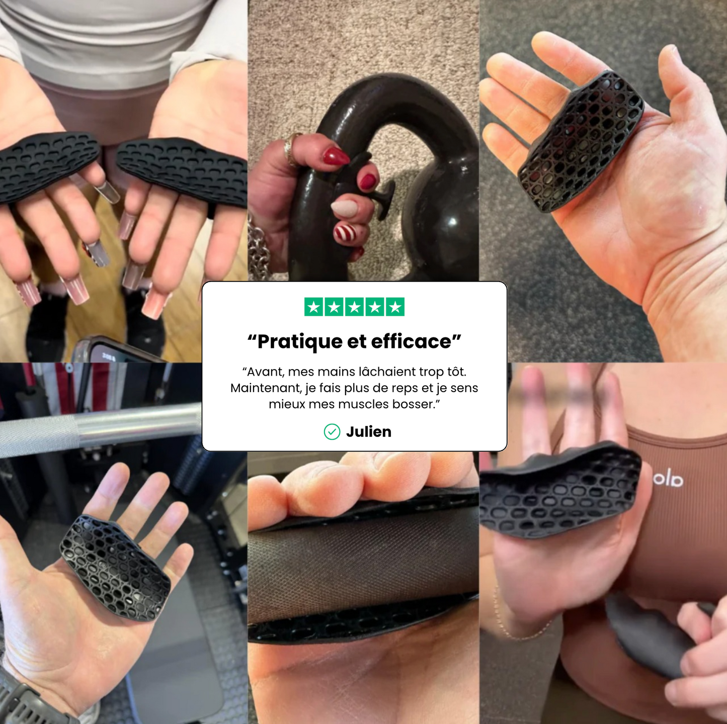 IronGrip™ | Renfort de prise haute performance
